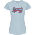 Legend Since 52nd Birthday 1971 Womens Petite Cut T-Shirt Light Blue