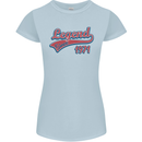 Legend Since 52nd Birthday 1971 Womens Petite Cut T-Shirt Light Blue