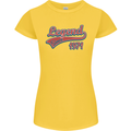 Legend Since 52nd Birthday 1971 Womens Petite Cut T-Shirt Yellow