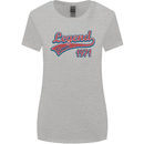 Legend Since 52nd Birthday 1971 Womens Wider Cut T-Shirt Sports Grey