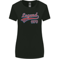 Legend Since 53rd Birthday 1970 Womens Wider Cut T-Shirt Black