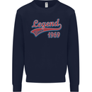Legend Since 54th Birthday 1969 Mens Sweatshirt Jumper Navy Blue