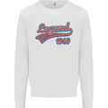Legend Since 54th Birthday 1969 Mens Sweatshirt Jumper White