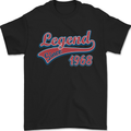 Legend Since 55th Birthday 1968 Mens T-Shirt 100% Cotton Black