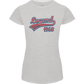 Legend Since 55th Birthday 1968 Womens Petite Cut T-Shirt Sports Grey