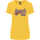 Legend Since 55th Birthday 1968 Womens Wider Cut T-Shirt Yellow