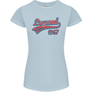 Legend Since 56th Birthday 1967 Womens Petite Cut T-Shirt Light Blue