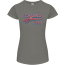 Legend Since 57th Birthday 1966 Womens Petite Cut T-Shirt Charcoal