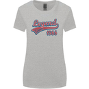 Legend Since 57th Birthday 1966 Womens Wider Cut T-Shirt Sports Grey