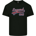 Legend Since 58th Birthday 1965 Mens Cotton T-Shirt Tee Top Black