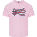 Legend Since 58th Birthday 1965 Mens Cotton T-Shirt Tee Top Light Pink