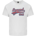 Legend Since 58th Birthday 1965 Mens Cotton T-Shirt Tee Top White
