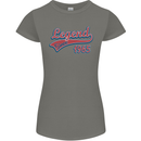 Legend Since 58th Birthday 1965 Womens Petite Cut T-Shirt Charcoal