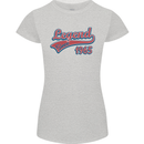 Legend Since 58th Birthday 1965 Womens Petite Cut T-Shirt Sports Grey