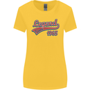 Legend Since 58th Birthday 1965 Womens Wider Cut T-Shirt Yellow