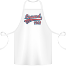 Legend Since 59th Birthday 1962 Cotton Apron 100% Organic White