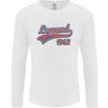 Legend Since 59th Birthday 1962 Mens Long Sleeve T-Shirt White