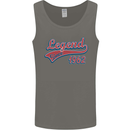 Legend Since 59th Birthday 1962 Mens Vest Tank Top Charcoal
