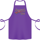 Legend Since 59th Birthday 1964 Cotton Apron 100% Organic Purple