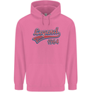 Legend Since 59th Birthday 1964 Mens 80% Cotton Hoodie Azelea