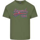 Legend Since 59th Birthday 1964 Mens Cotton T-Shirt Tee Top Military Green