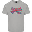 Legend Since 59th Birthday 1964 Mens Cotton T-Shirt Tee Top Sports Grey