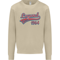 Legend Since 59th Birthday 1964 Mens Sweatshirt Jumper Sand