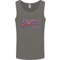 Legend Since 59th Birthday 1964 Mens Vest Tank Top Charcoal