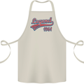 Legend Since 62nd Birthday 1961 Cotton Apron 100% Organic Natural