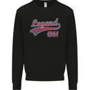 Legend Since 62nd Birthday 1961 Mens Sweatshirt Jumper Black