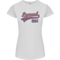 Legend Since 62nd Birthday 1961 Womens Petite Cut T-Shirt White