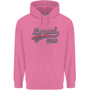 Legend Since 63rd Birthday 1960 Mens 80% Cotton Hoodie Azelea