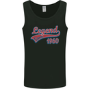 Legend Since 63rd Birthday 1960 Mens Vest Tank Top Black