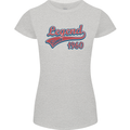 Legend Since 63rd Birthday 1960 Womens Petite Cut T-Shirt Sports Grey