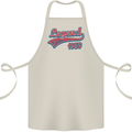 Legend Since 64th Birthday 1959 Cotton Apron 100% Organic Natural