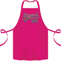 Legend Since 64th Birthday 1959 Cotton Apron 100% Organic Pink