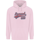 Legend Since 64th Birthday 1959 Mens 80% Cotton Hoodie Light Pink