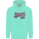 Legend Since 64th Birthday 1959 Mens 80% Cotton Hoodie Peppermint