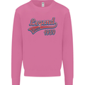 Legend Since 64th Birthday 1959 Mens Sweatshirt Jumper Azalea
