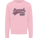 Legend Since 64th Birthday 1959 Mens Sweatshirt Jumper Light Pink