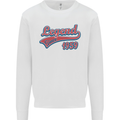 Legend Since 64th Birthday 1959 Mens Sweatshirt Jumper White
