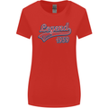 Legend Since 64th Birthday 1959 Womens Wider Cut T-Shirt Red