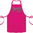 Legend Since 65th Birthday 1958 Cotton Apron 100% Organic Pink