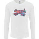 Legend Since 66th Birthday 1957 Mens Long Sleeve T-Shirt White