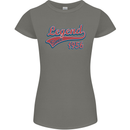 Legend Since 67th Birthday 1956 Womens Petite Cut T-Shirt Charcoal