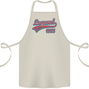 Legend Since 68th Birthday 1955 Cotton Apron 100% Organic Natural