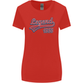 Legend Since 68th Birthday 1955 Womens Wider Cut T-Shirt Red