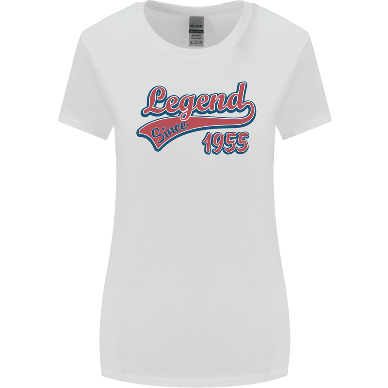 Legend Since 68th Birthday 1955 Womens Wider Cut T-Shirt White