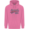 Legend Since 69th Birthday 1954 Mens 80% Cotton Hoodie Azelea