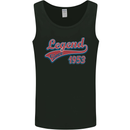Legend Since 70th Birthday 1953 Mens Vest Tank Top Black